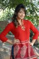 Telugu Actress Ziya Photos in Red Top and Blue Jeans