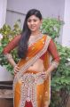 Telugu Actress Jiya Khan in Saree Hot Photos