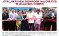 Joyalukkas Showroom launch in Velachery