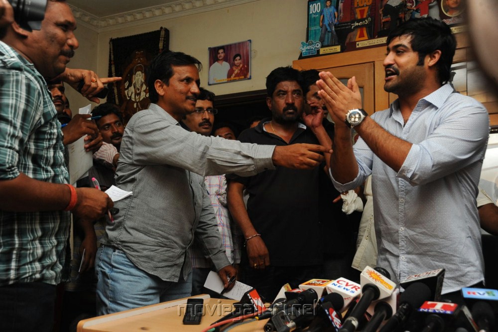 Jr NTR Political Press Meet on TDP Kodali Nani Suspension | New Movie