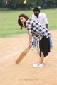 Actress Sneha batting @ Just Cricket Cause Event HIV Children Photos