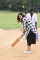 Actress Sneha batting @ Just Cricket Cause Event HIV Children Photos