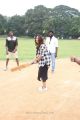 Actress Sneha batting @ Just Cricket Cause Event HIV Children Photos