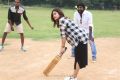 Actress Sneha batting @ Just Cricket Cause Event HIV Children Photos