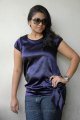 Telugu Actress Jyothi in Blue Dress