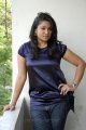 Telugu Actress Jyothi in Blue Dress