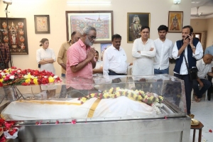 Pay Last Respects to Director K Viswanath Photos