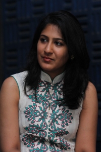 Singer Swetha Mohan @ Kaaviya Thalaivan Press Meet Stills