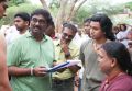 Director Vasanthabalan @ Kaaviya Thalaivan Movie Working Stills