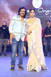 Upendra, Shriya Saran @ Kabzaa Movie Title Song Launch Stills