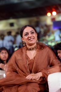 Actress Nithya Menen @ Kadhalikka Neramillai Audio Launch Stills