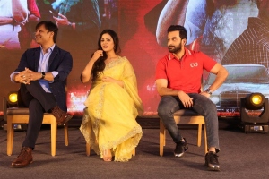 Vivek Oberoi, Samyuktha Menon, Prithviraj @ Kaduva Movie Teaser Launch Stills