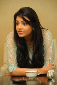 Actress Kajal New Cute Photos at Sarocharu Movie Interview