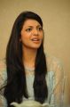 Kajal Agarwal Cute Face Photos at Sarocharu Movie Interview