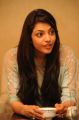 Telugu Actress Kajal Agarwal New Cute Photos at Sarocharu Interview