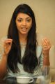 Actress Kajal Agarwal Cute Photos at Sir Vacharu Movie Interview