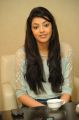 Actress Kajal Agarwal New Cute Photos at Sarocharu Movie Interview