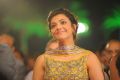 Kajal in Beautiful Yellow Designer Dress at Nayak Audio Release