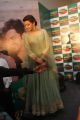 Actress Kajal Agarwal Cute Pics in Light Green Salwar Dress