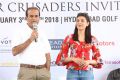 Kajal Agarwal launches 5th Biennial Cancer Crusaders Invitation Cup at Hyderabad Golf Club