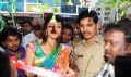 Kajal Agarwal inaugurates Kalanikethan at Himayat Nagar, Hyderabad