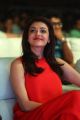 Kajal Aggarwal in Red Dress at Oopiri Audio Release