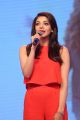 Kajal Aggarwal in Red Dress at Oopiri Audio Release