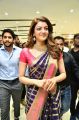 Actress Kajal Agarwal in Beautiful Saree Stills @ Chennai Shopping Mall Kompally Launch
