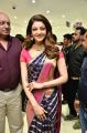 Kajal Aggarwal in Pattu Saree at Chennai Shopping Mall Kompally Launch