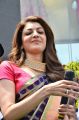 Actress Kajal Agarwal Saree Stills @ Chennai Shopping Mall Kompally Launch