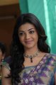 Kajal Cute Saree Pics