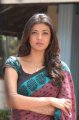 Kajal Cute Saree Pics