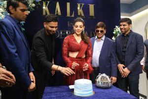 Actress Kajal Aggarwal Photos @ Kalki Fashion Store Launch