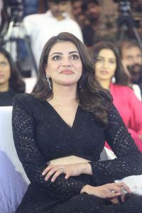 Actress Kajal Agarwal Photos @ Satyabhama Movie Trailer Launch