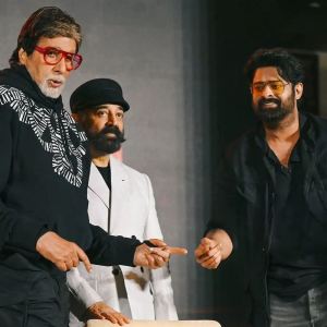 Amitabh, Kamal, Prabhas @ Kalki 2898 AD Pre Release Event Mumbai Photos