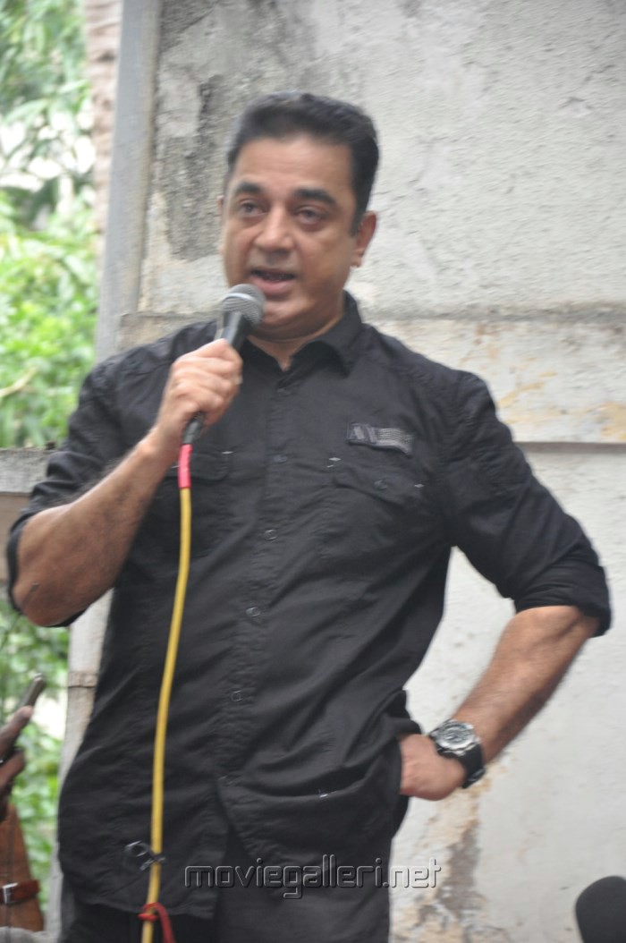 Kamal Haasan Press Meet Stills About Viswaroopam Ban  New Movie 