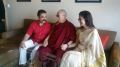 Actor Kamal Hassan meets DalaiLama at Chennai