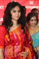 Actress Kamna Jethmalani Hot Transparent Red Saree Photos