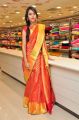 Khenisha Chandran @ Kancheevaram Collection Launch at Srinivasa Textiles