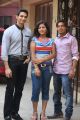 Kathik Kattac, Kamali, Vishal at Kandanam Movie Launch Photos