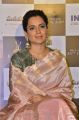 Actress Kangana Ranaut Saree Photos @ Manikarnika Trailer Launch