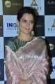 Actress Kangana Ranaut Saree Photos @ Manikarnika Trailer Launch