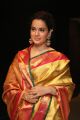 Manikarnika Movie Actress Kangana Ranaut Silk Saree Stills