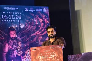 Actor Suriya @ Kanguva 3D Trailer Launch Event Stills