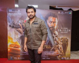 Karthi @ Kanguva Audio Launch Stills