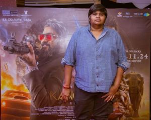 Karthik Subbaraj @ Kanguva Audio Launch Stills