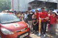 Karthi at O2 Car Rally for the Blind Stills