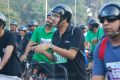 Actor Karthi Flags Off Chennai Cycling 2013 Photos