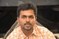 Actor Karthi Interview Stills about Biriyani Movie