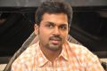 Actor Karthi Sivakumar Interview Stills about Biriyani Movie